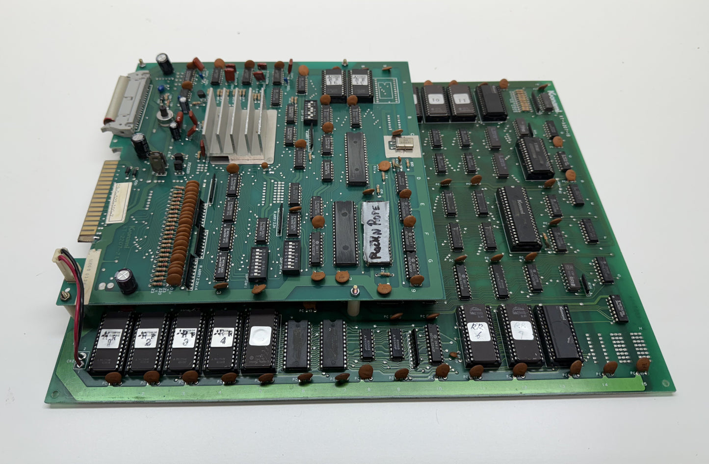 Roc 'n Rope Circuit Board, Works