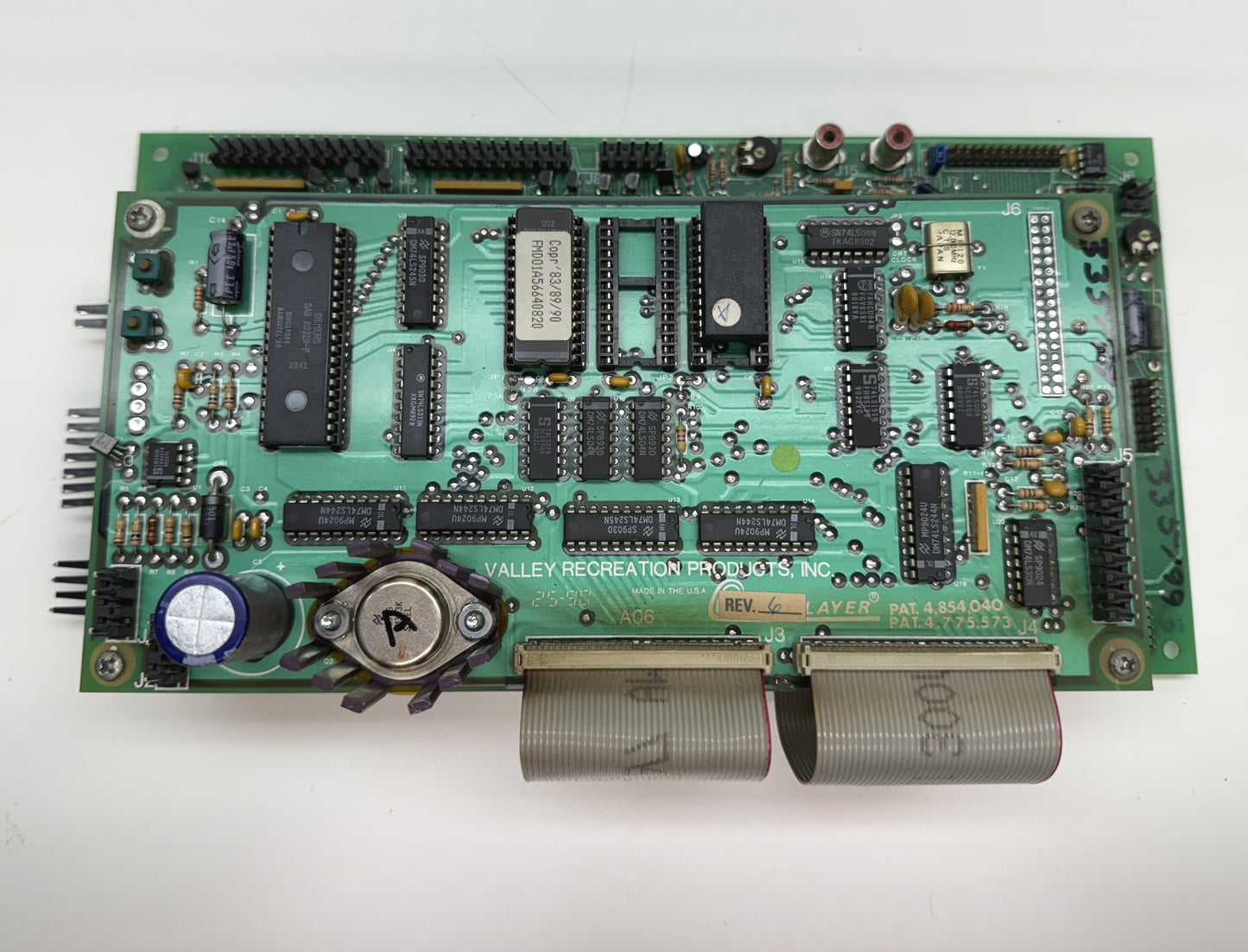 Valley Recreation Dart Machine Circuit Board (A45,A06)