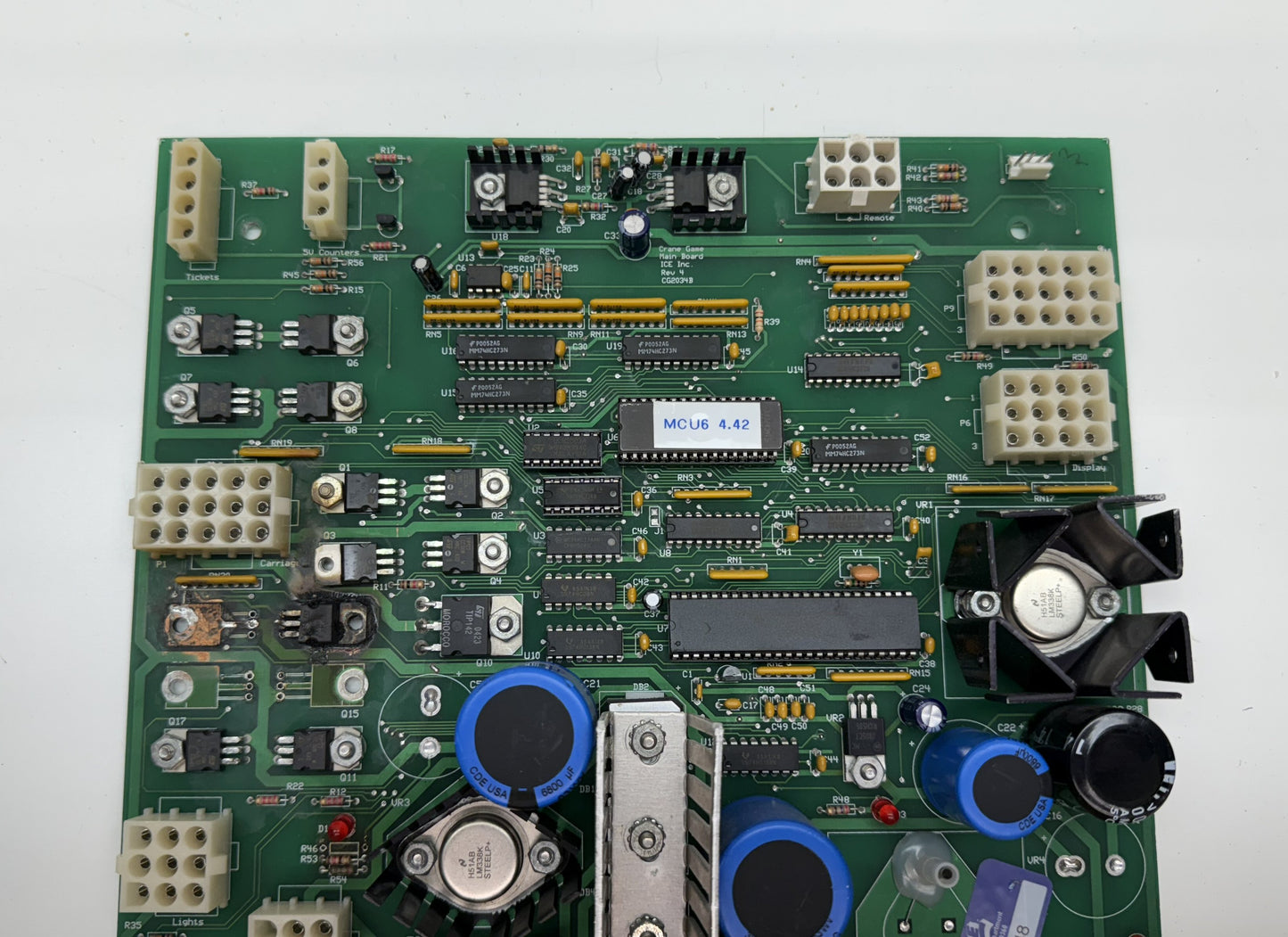 ICE Crane Main Circuit Board for Repair