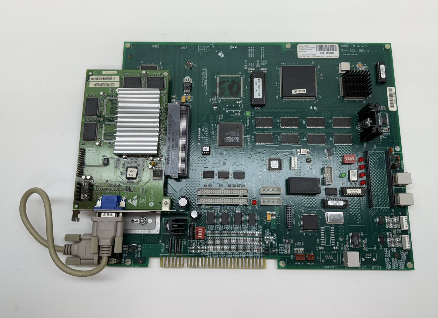 Golden Tee Fore 2005 Circuit Board, Works