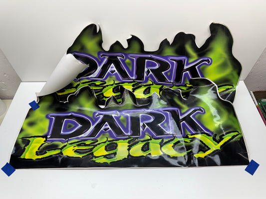 Gauntlet Dark Legacy Sideart x 2