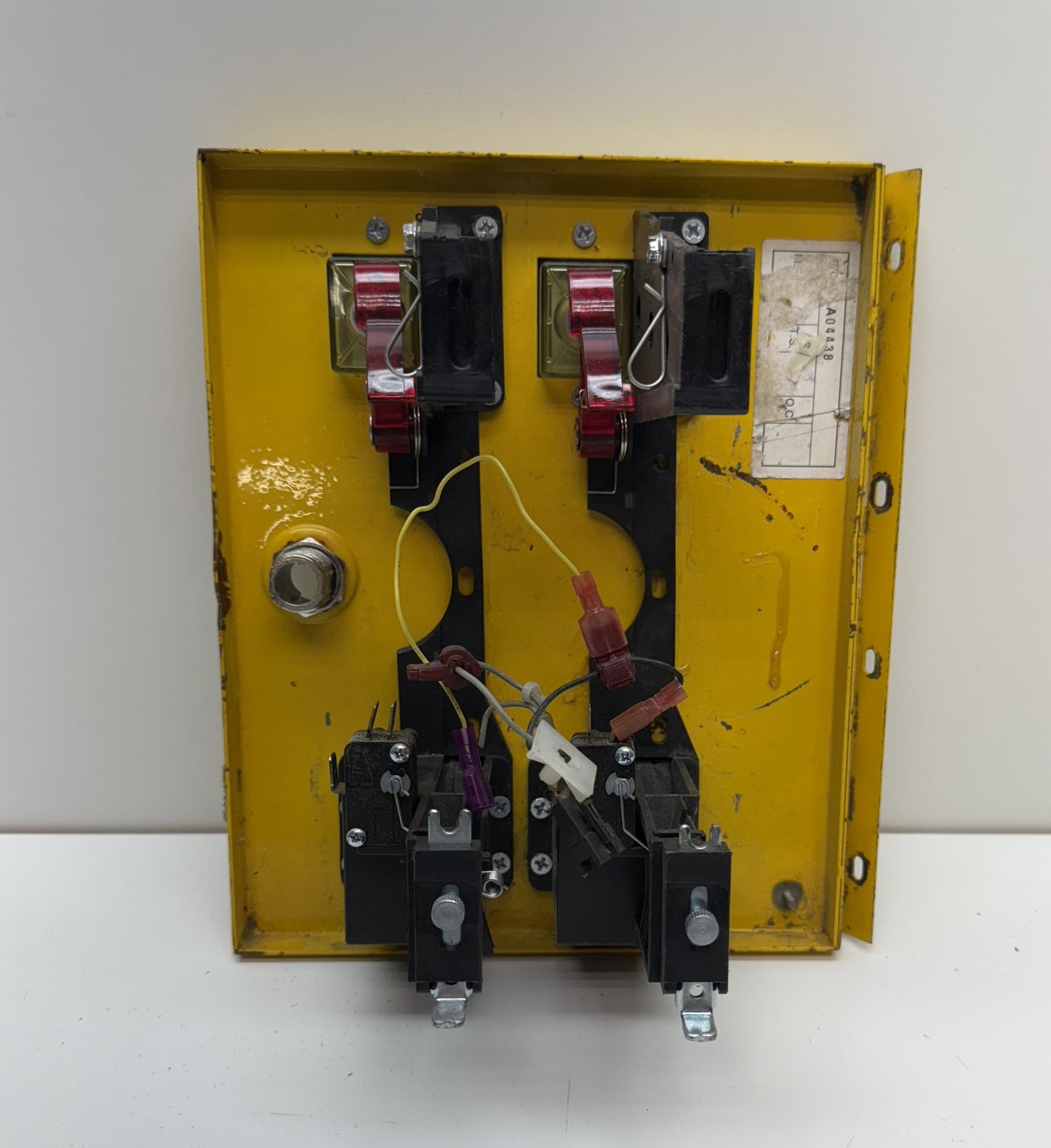 Yellow 2-Slot Coin Door
