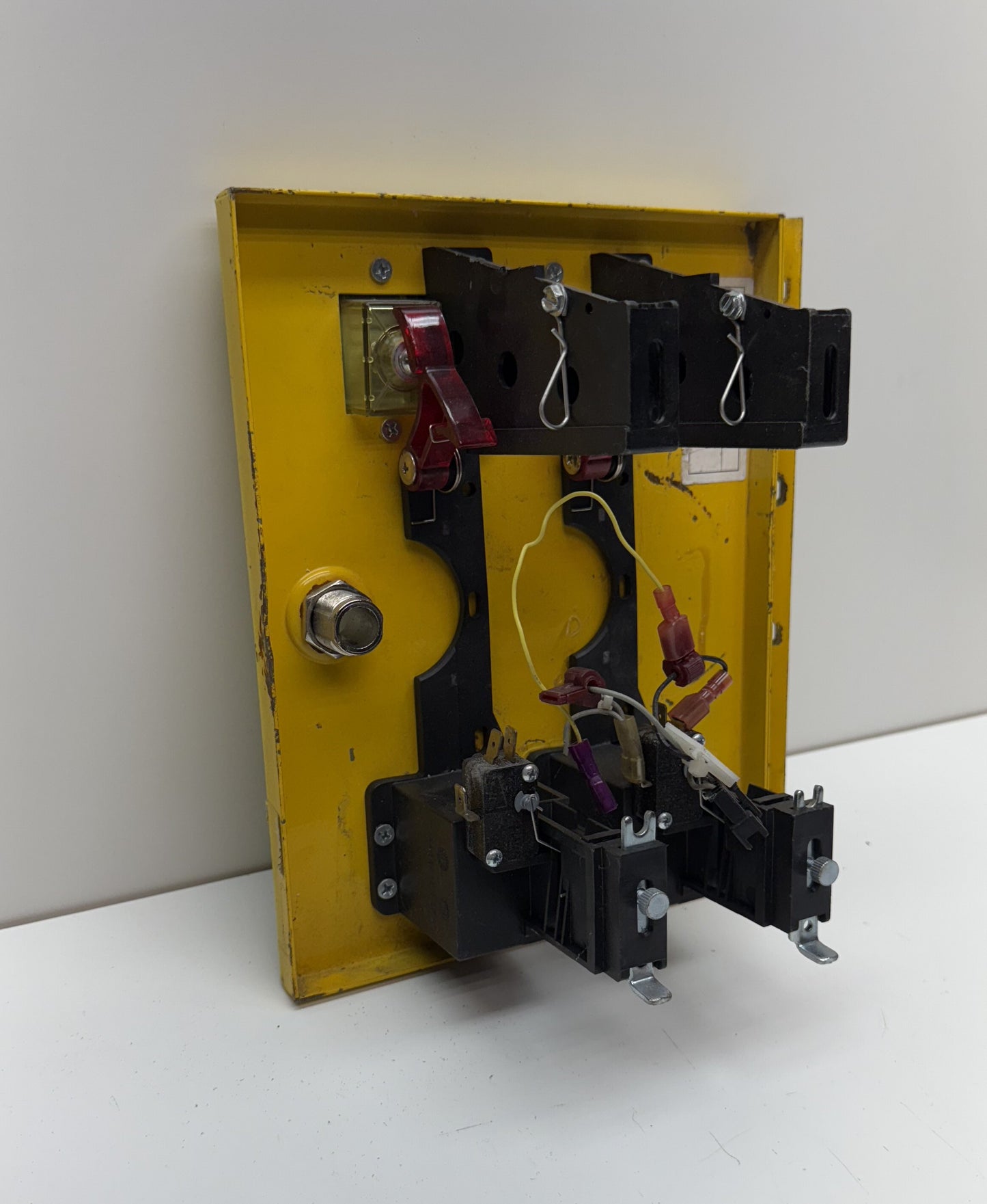 Yellow 2-Slot Coin Door