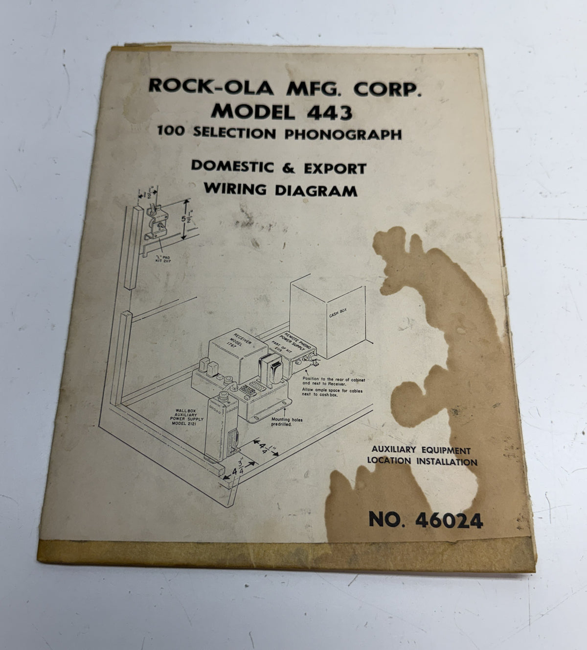 Rock-Ola 443 Wiring Diagram