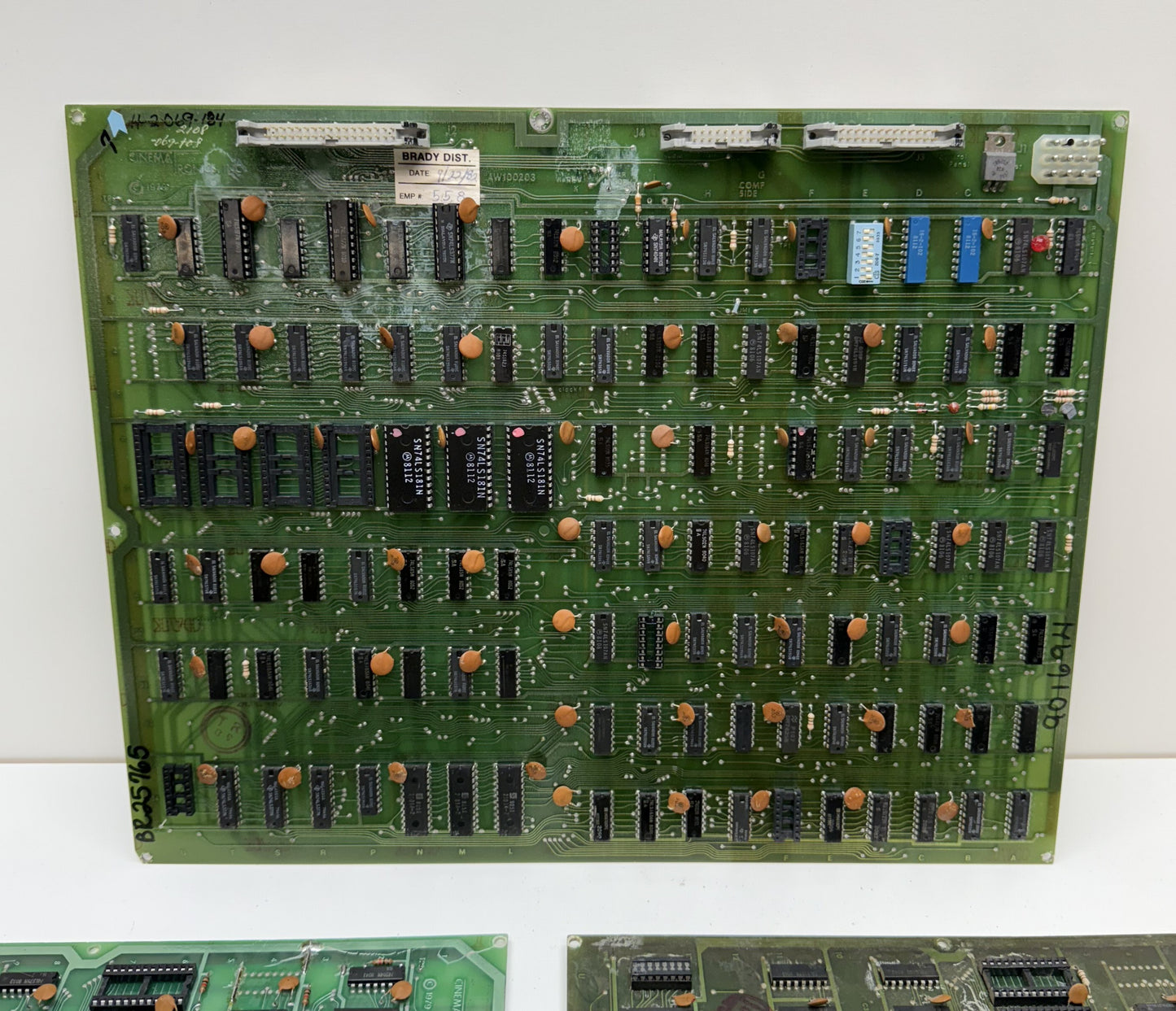 Star Castle / Armor Attack Cinematronics CPU Board x 3