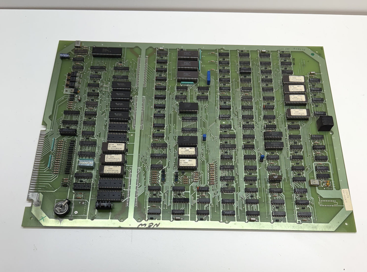 Q*bert CPU Board, Working