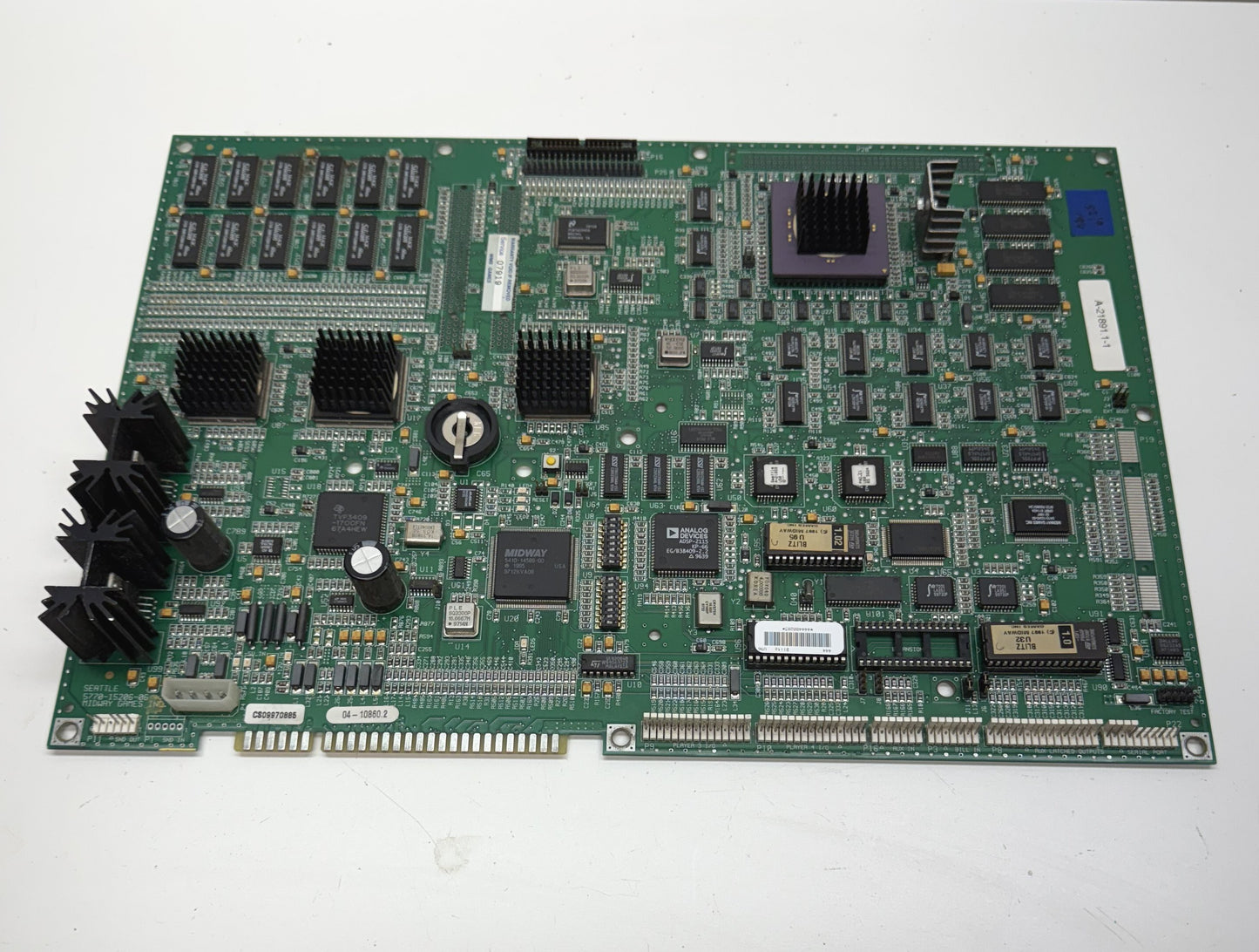 NFL Blitz Circuit Board, Not Working
