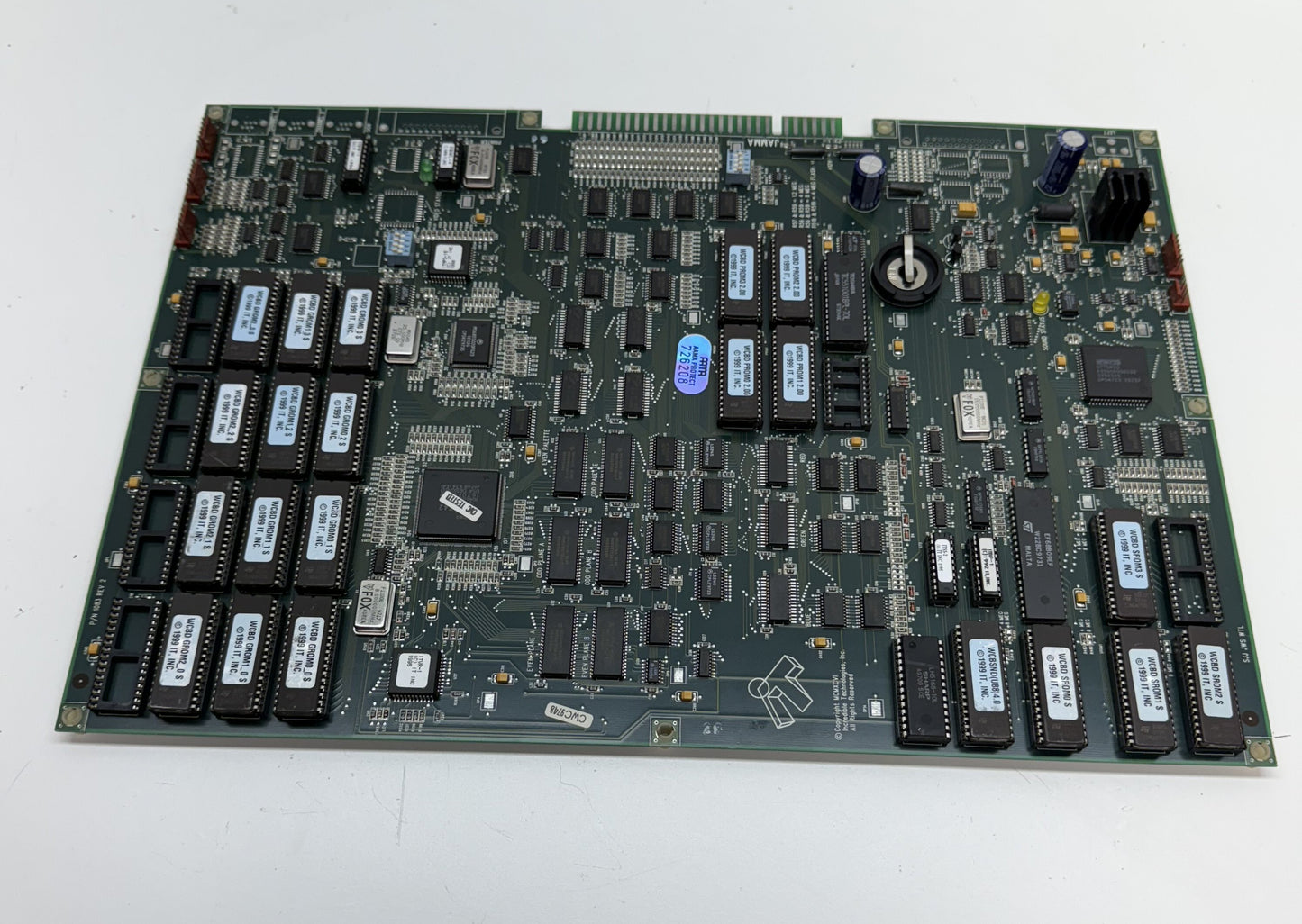 World Class Bowling Circuit Board, Works
