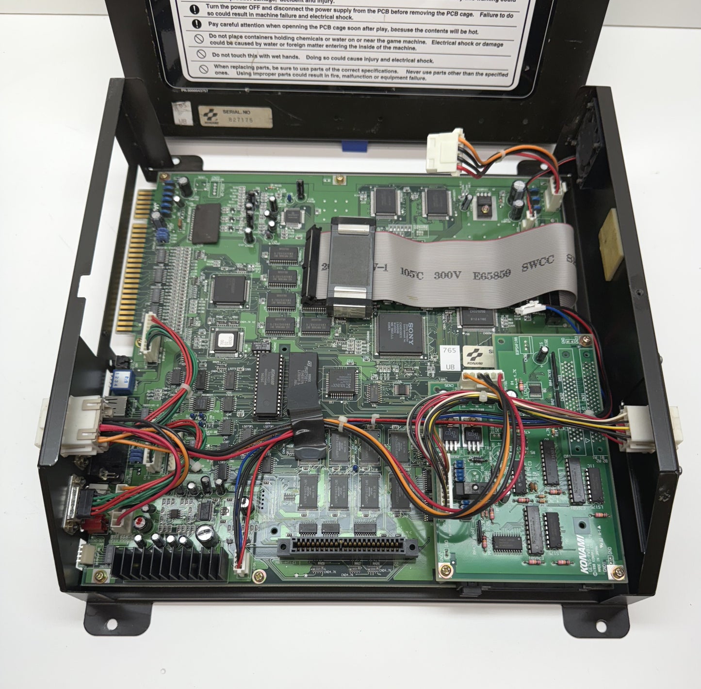 Konami System 573 Motherboard, Works