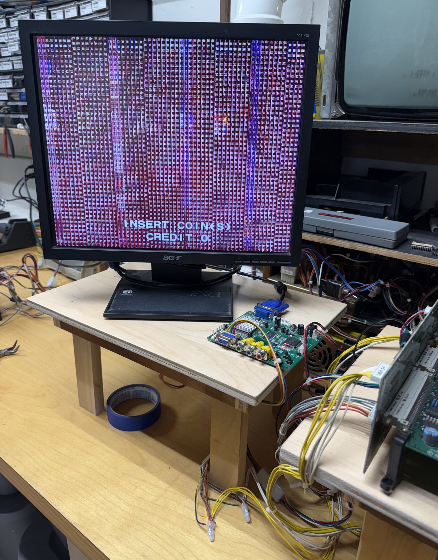 Top Skater PCB (Sega Model 2C CRX), Not working