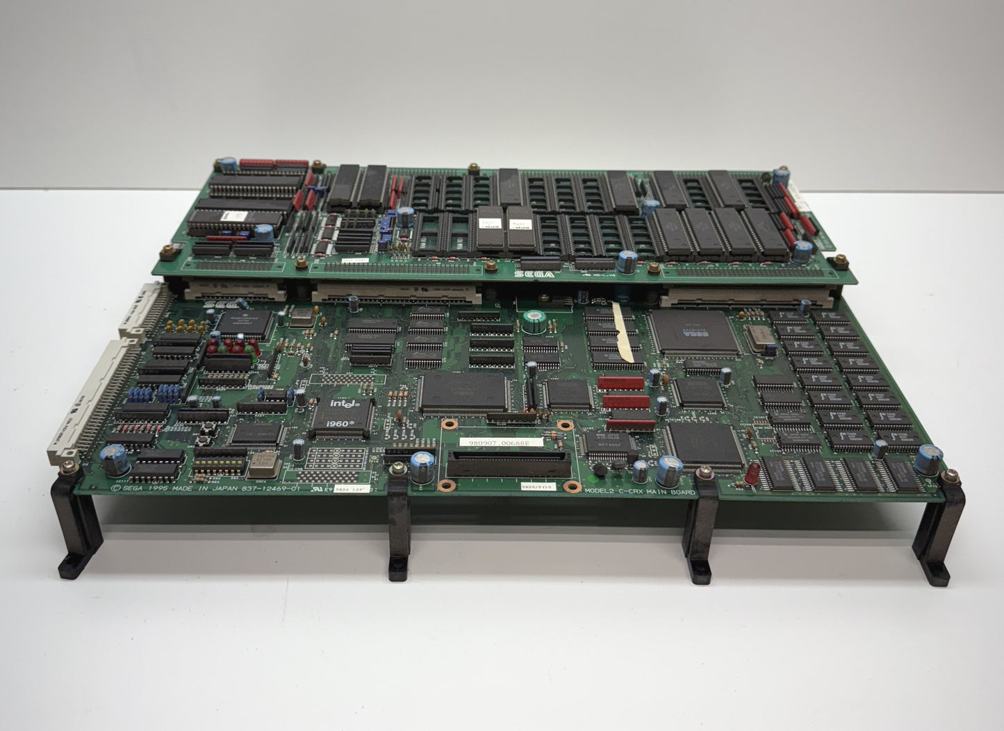 Top Skater PCB (Sega Model 2C CRX), Not working