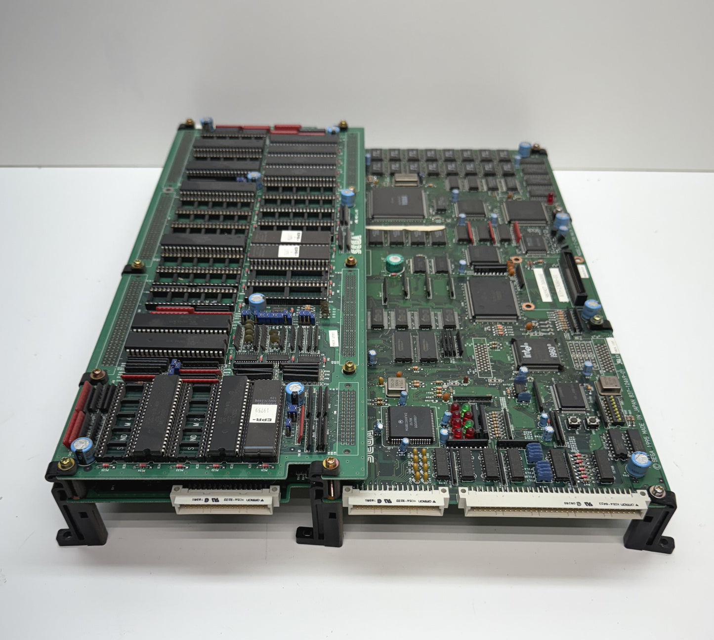 Top Skater PCB (Sega Model 2C CRX), Not working