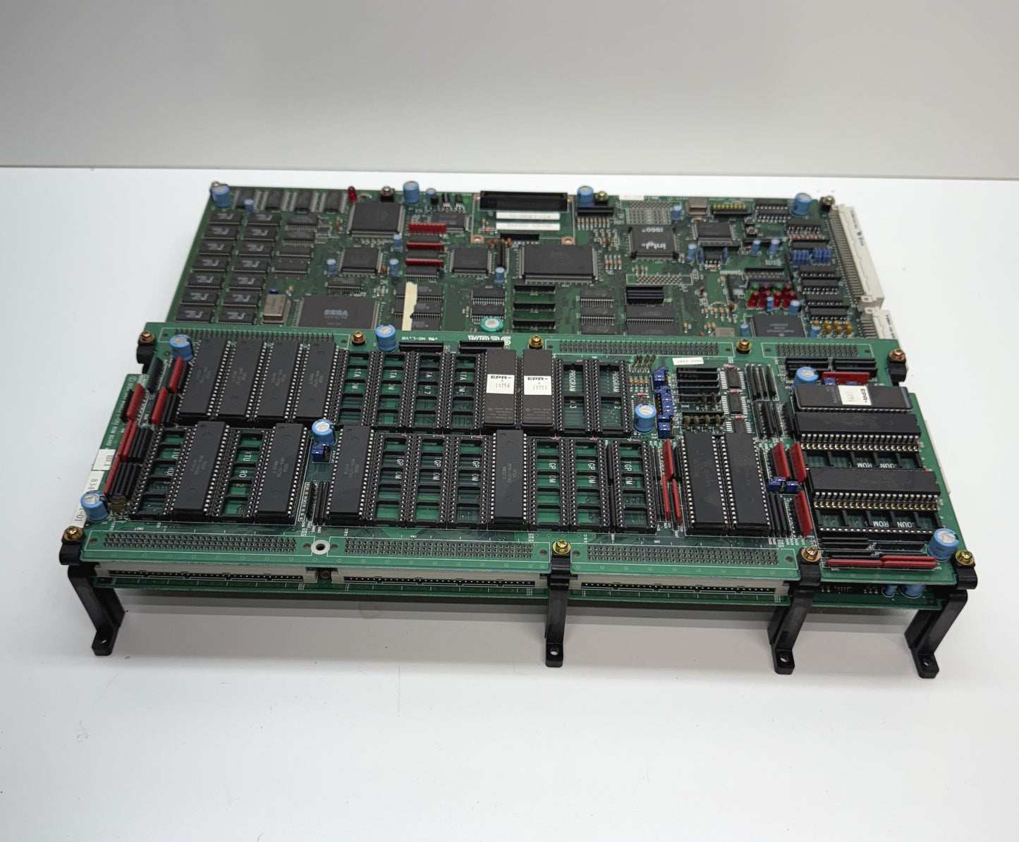 Top Skater PCB (Sega Model 2C CRX), Not working