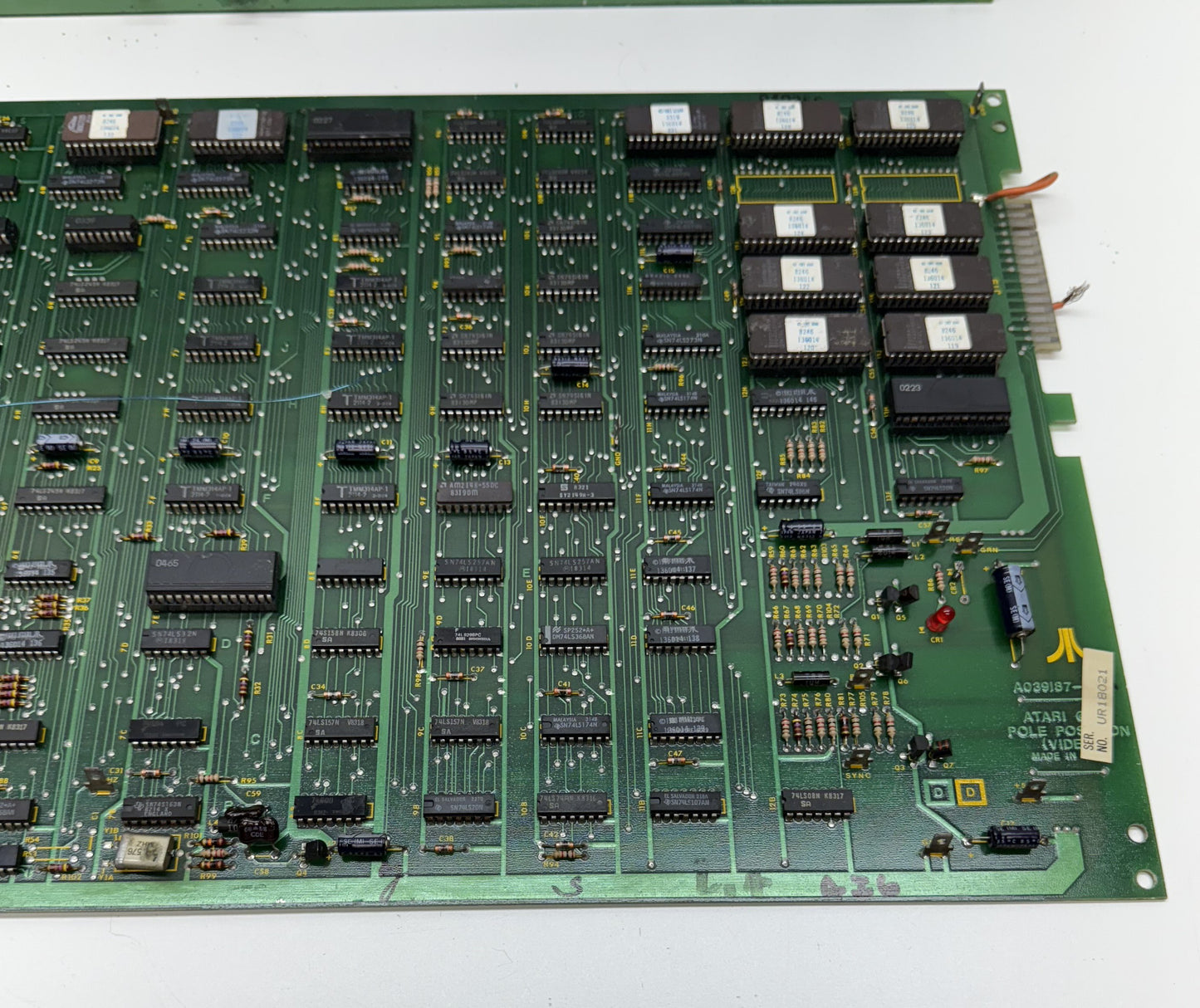Pole Position Circuit Board, Untested