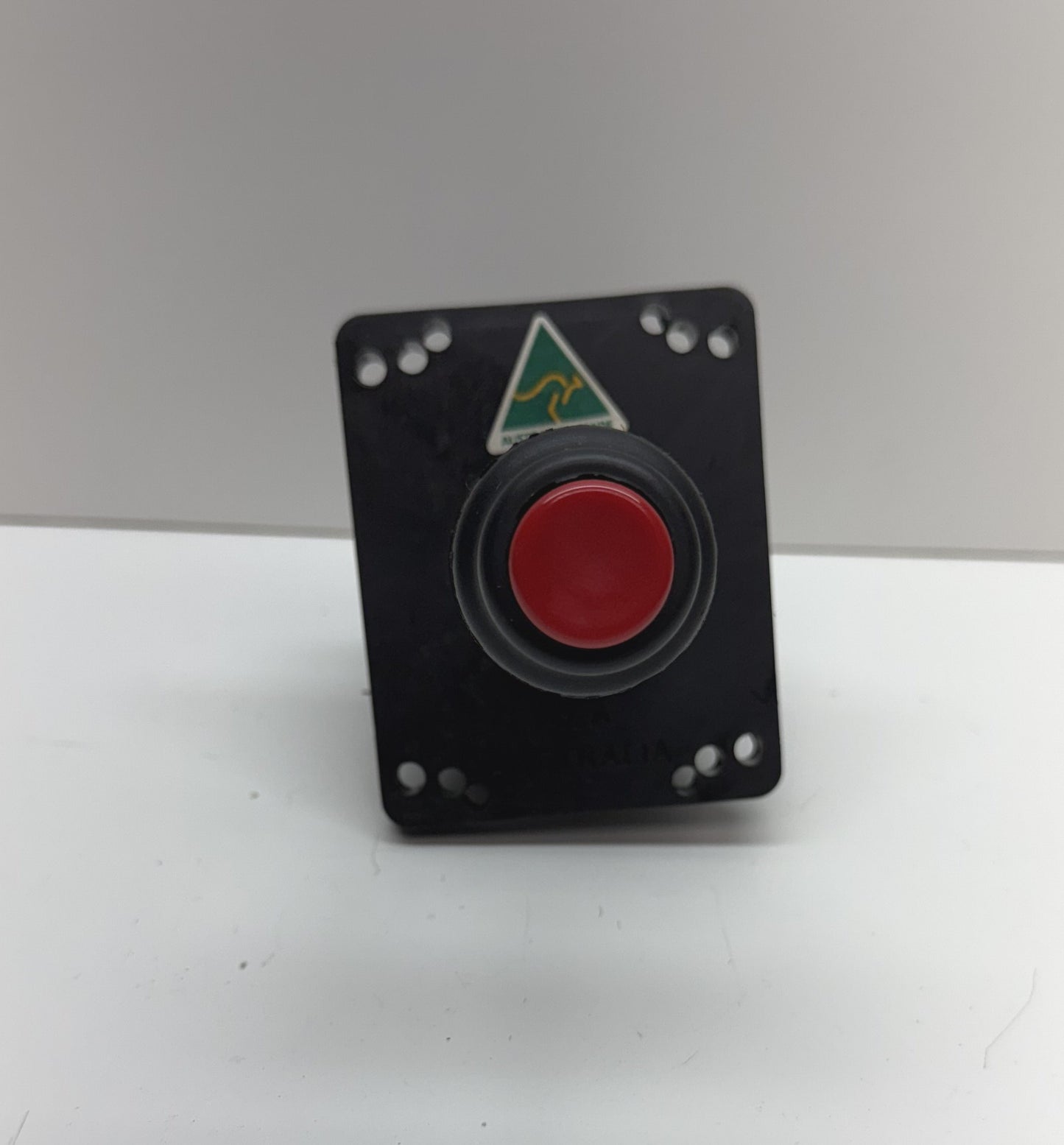 MCA 2/4/8-Way Black Microswitch Joystick, Red Button, NOS