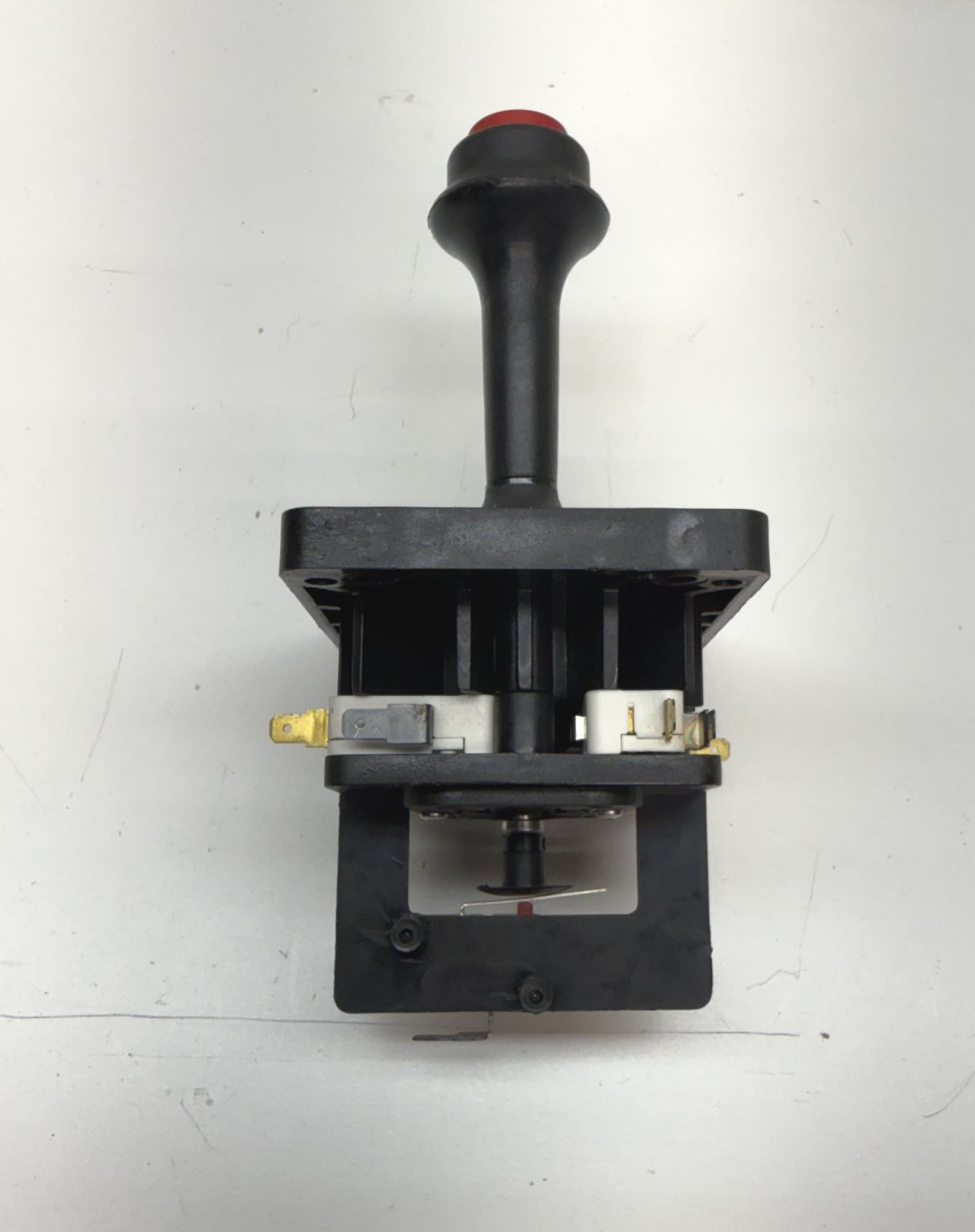 MCA 2/4/8-Way Black Microswitch Joystick, Red Button, NOS
