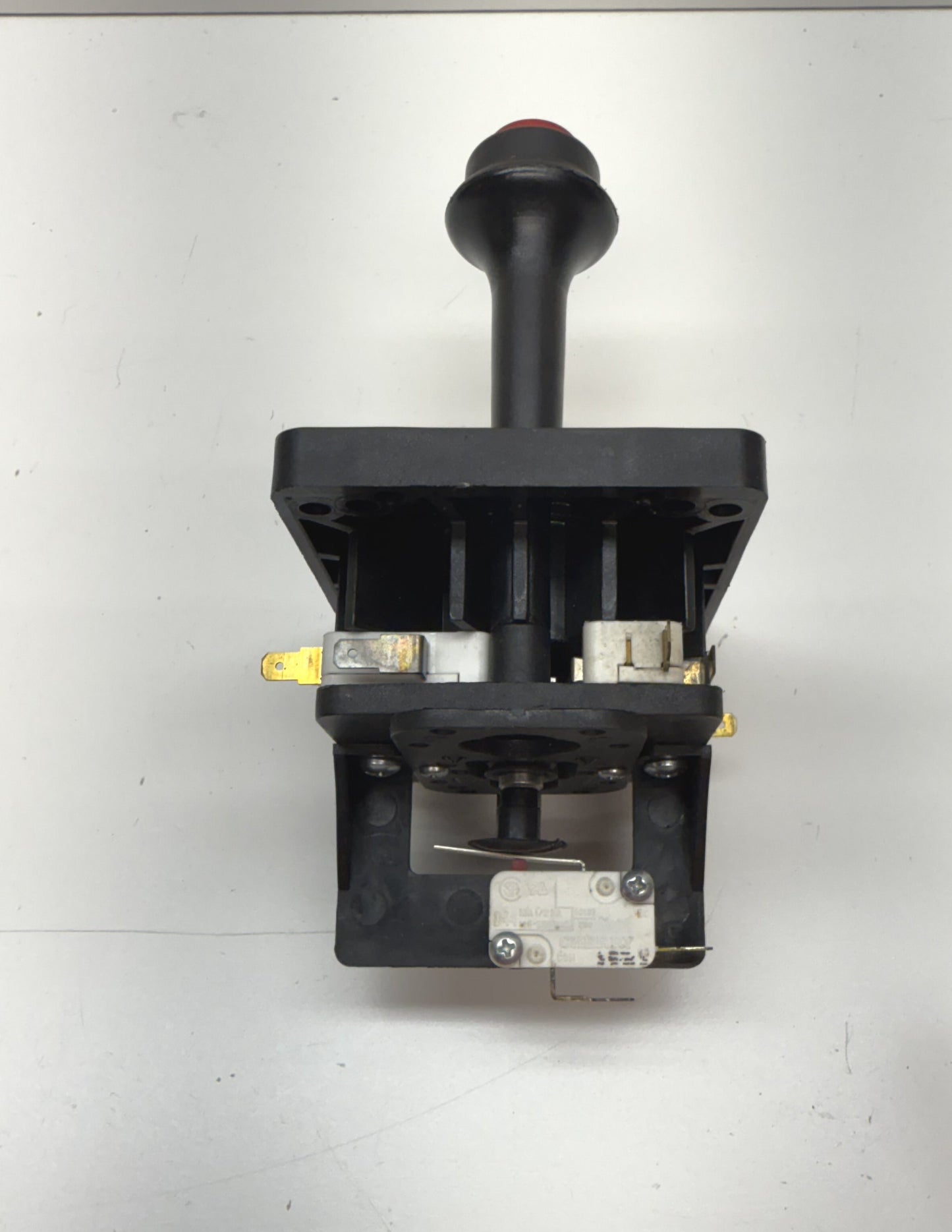 MCA 2/4/8-Way Black Microswitch Joystick, Red Button, NOS