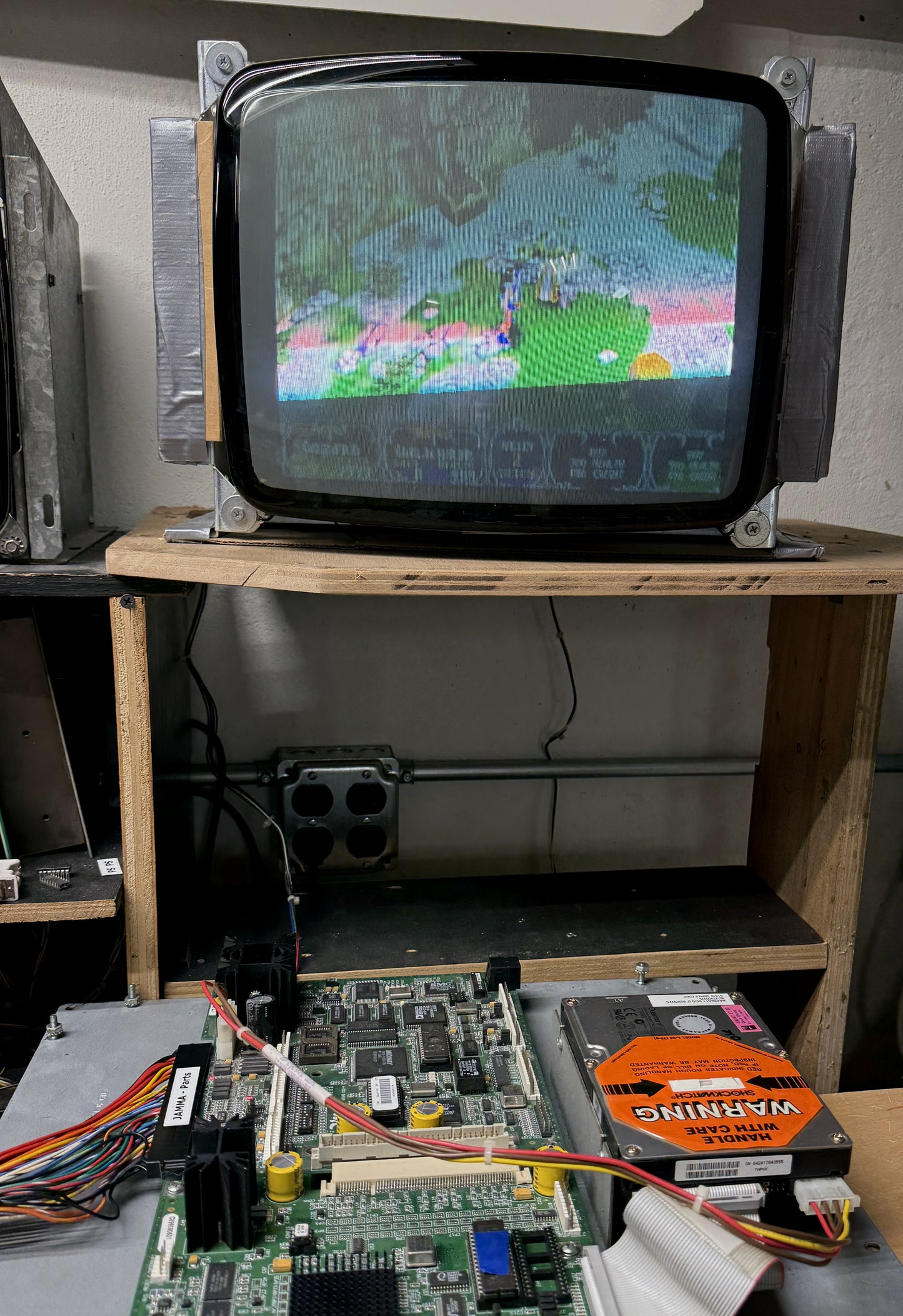 Gauntlet Legends Jamma Circuit Board, Working