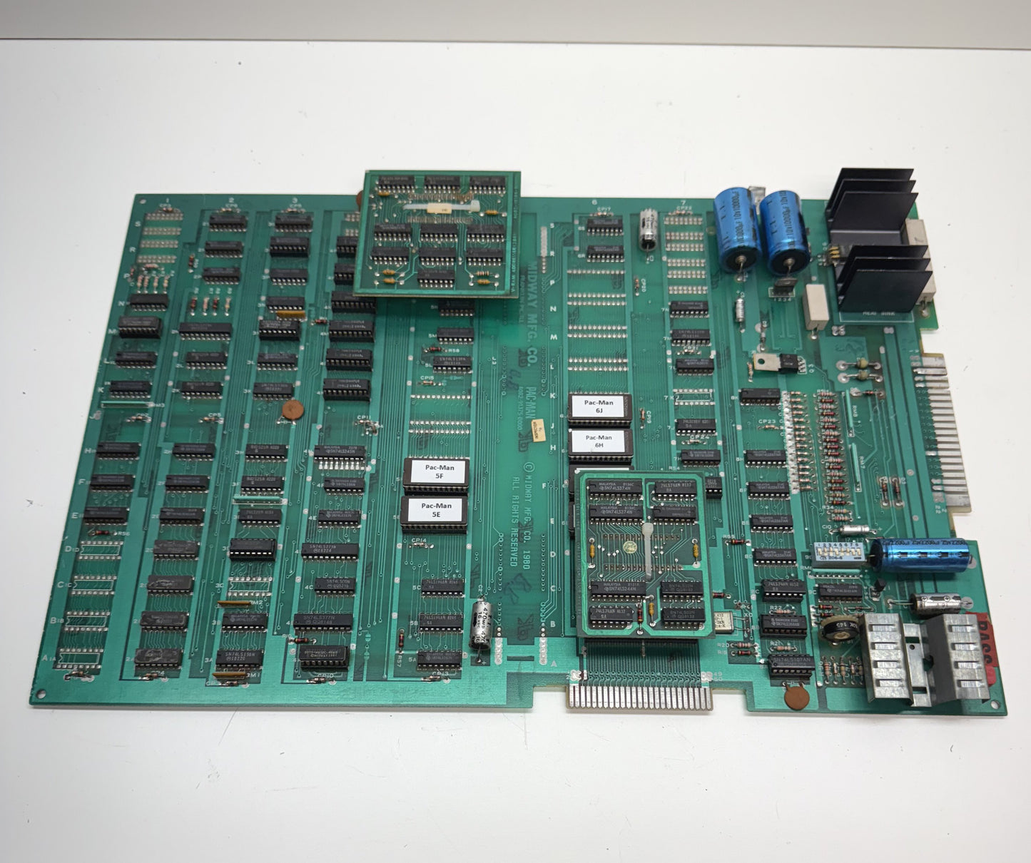 Pac-Man Circuit Board, Working