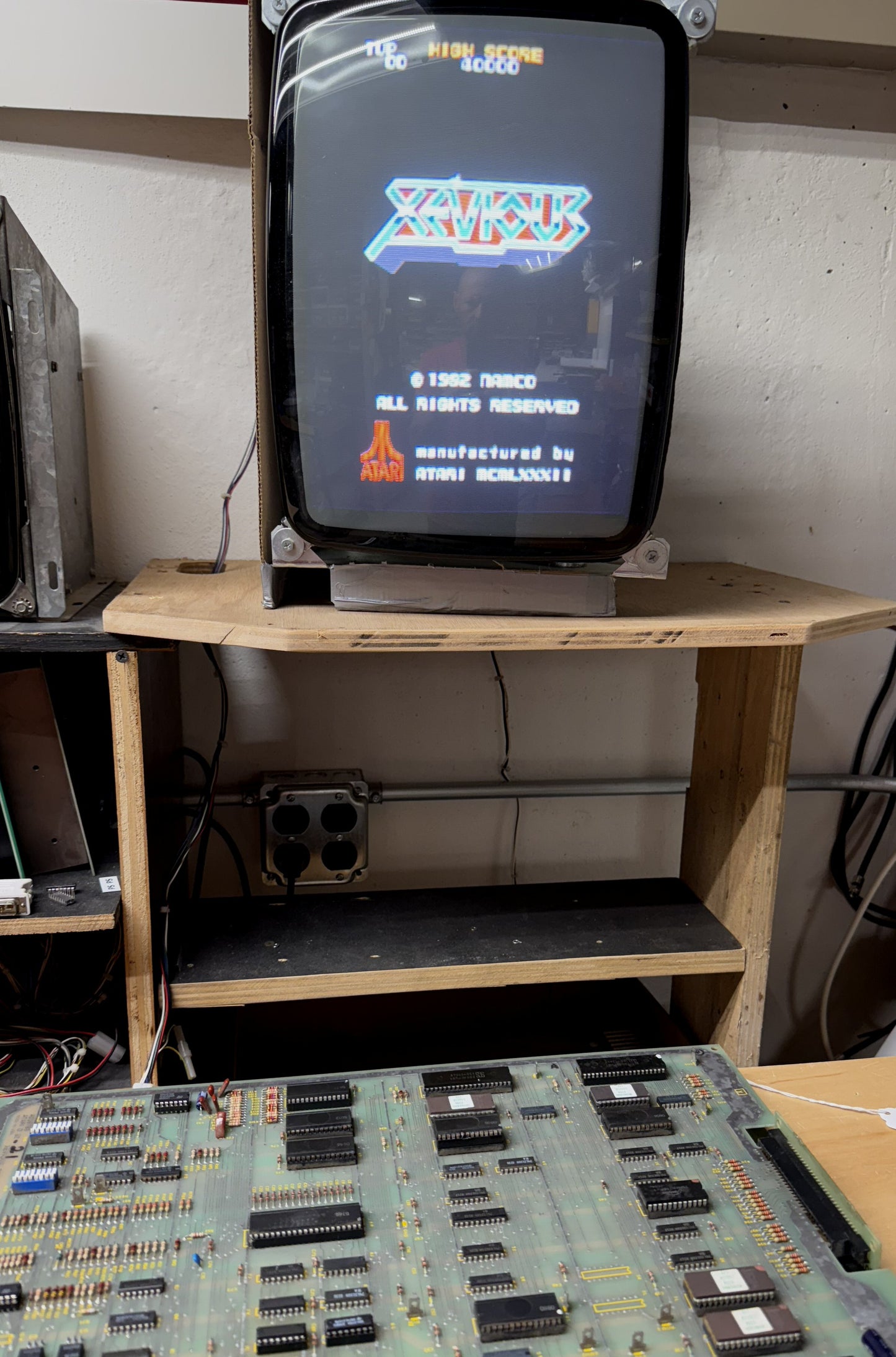 Xevious Circuit Board, Works