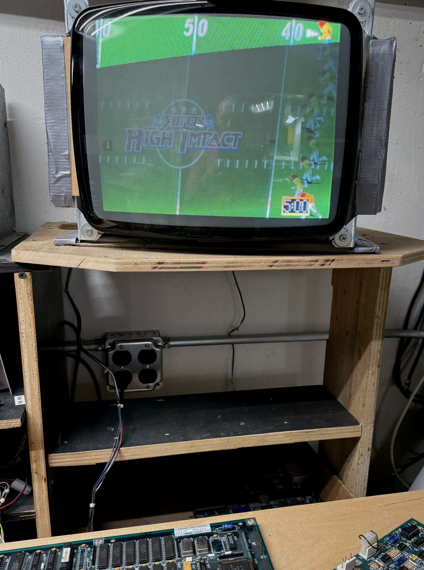 Super High Impact Football Jamma Circuit Board