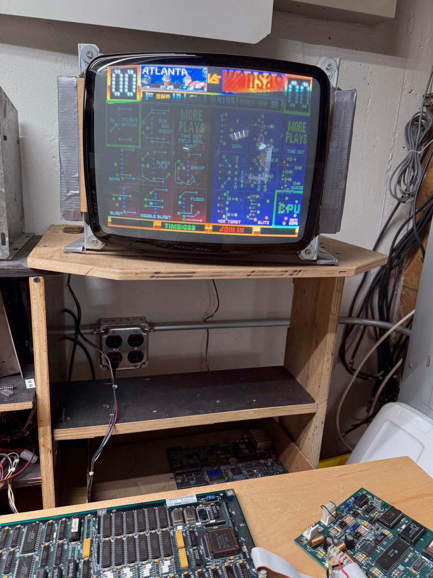 Super High Impact Football Jamma Circuit Board