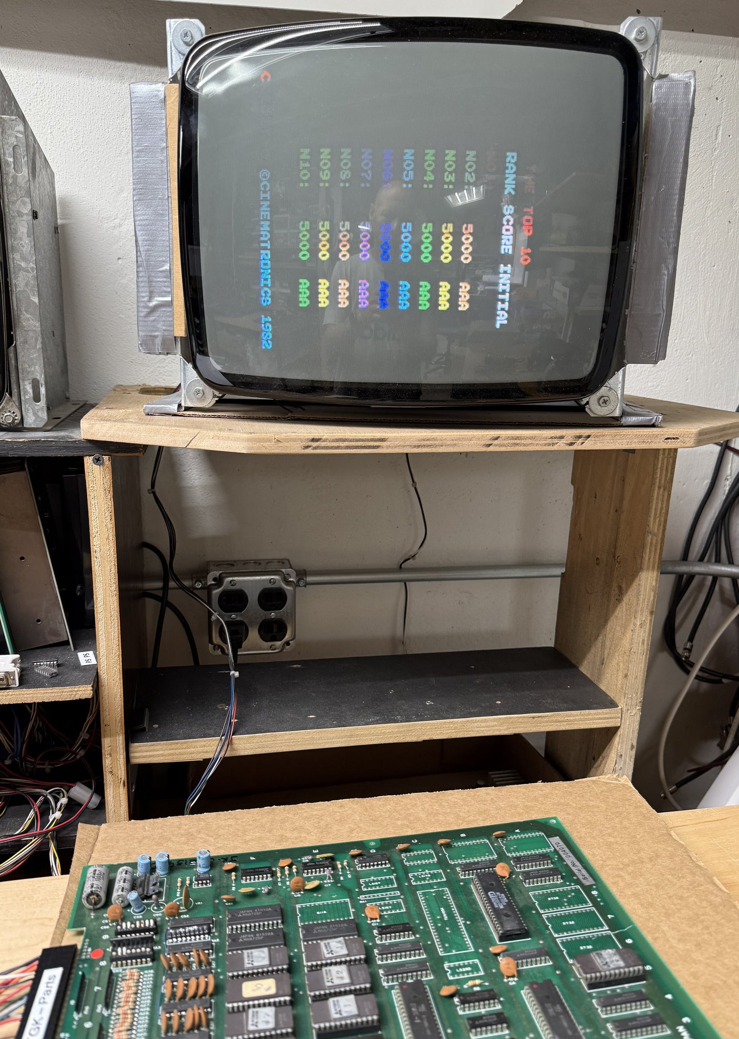 Jack the Giantkiller Circuit Board, No Sound
