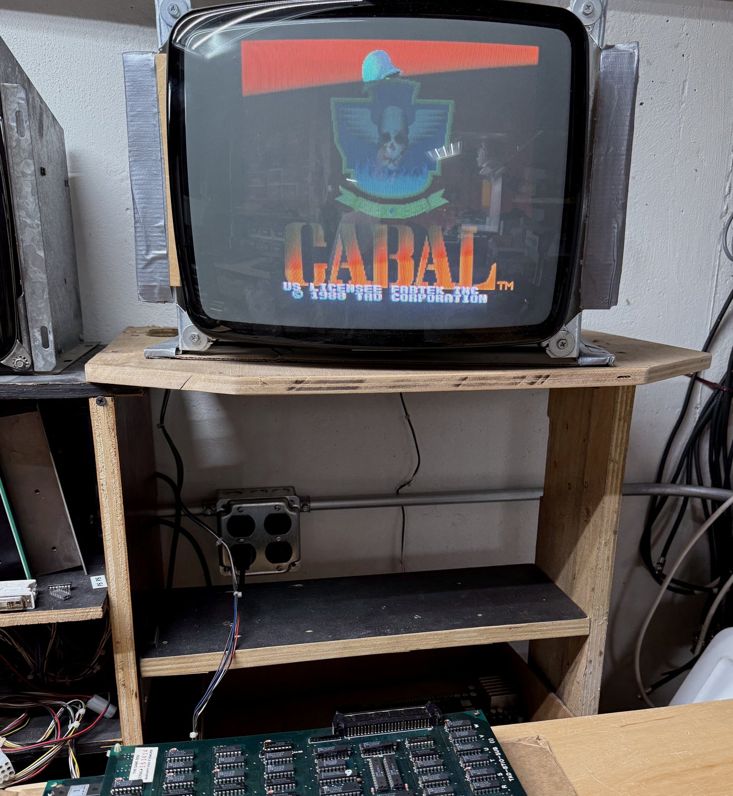 Cabal Jamma Circuit Board, Working