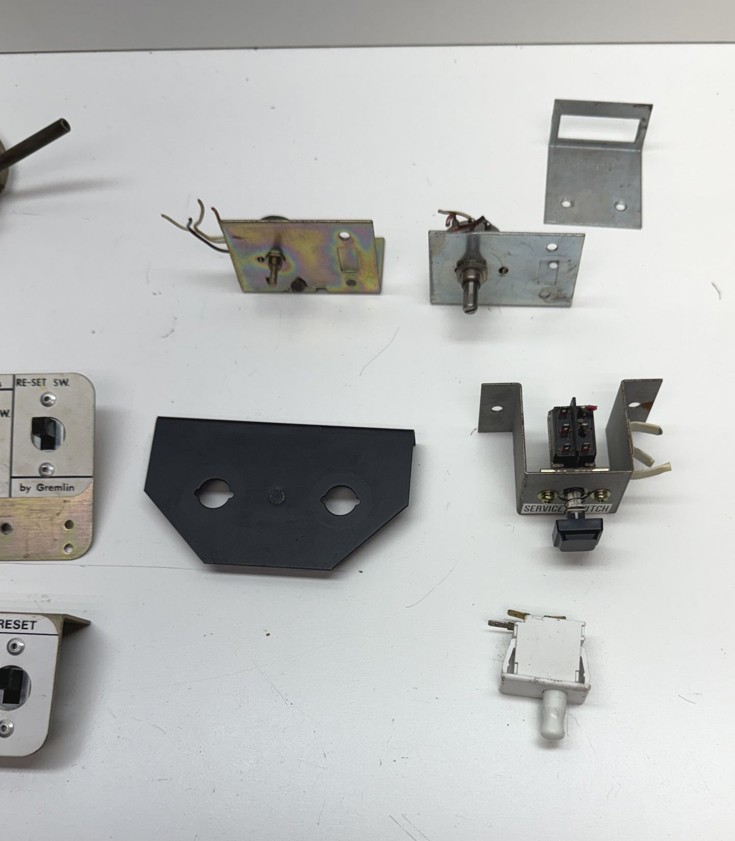 Test Switch Panels, Volume Pots Lot (Sega, Nintendo, Atari)
