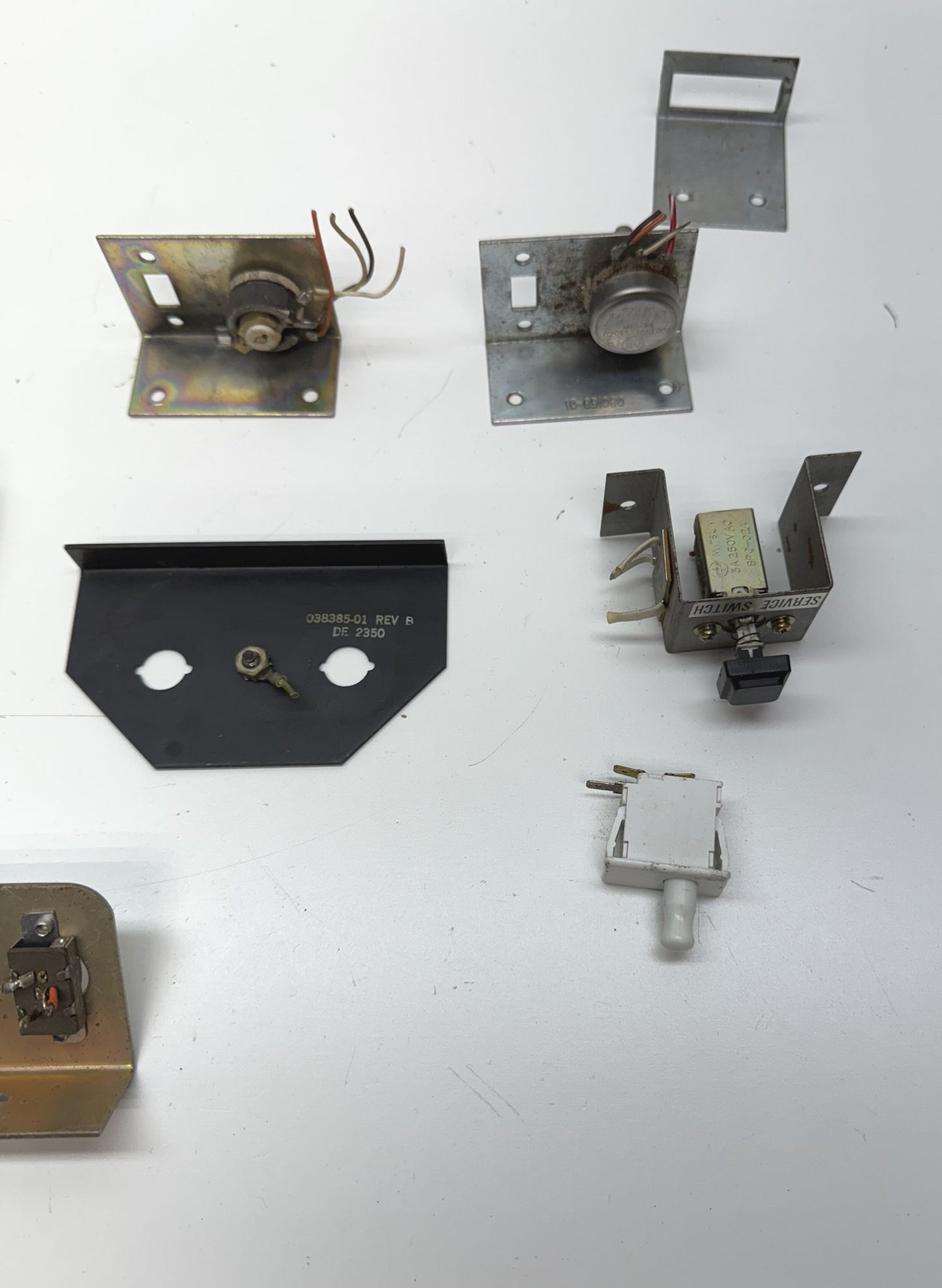 Test Switch Panels, Volume Pots Lot (Sega, Nintendo, Atari)