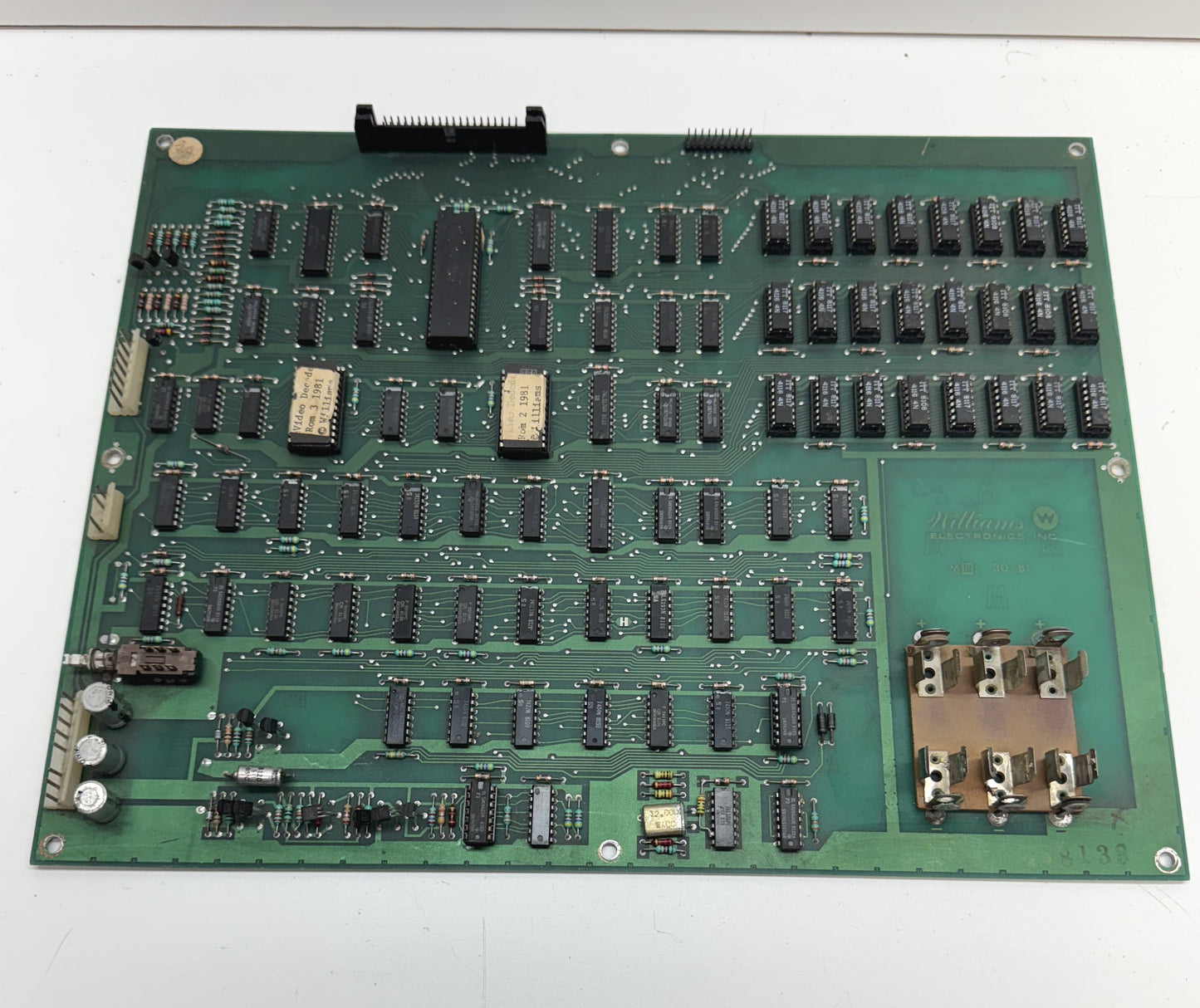 Defender CPU Board, Works