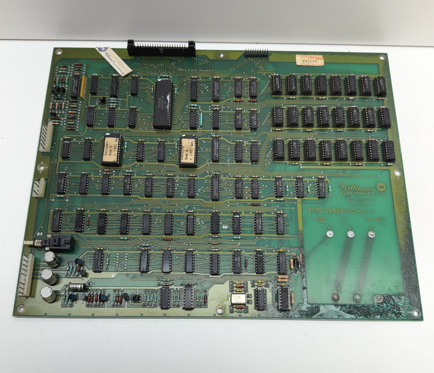 Williams CPU Board, Rev. C, Works