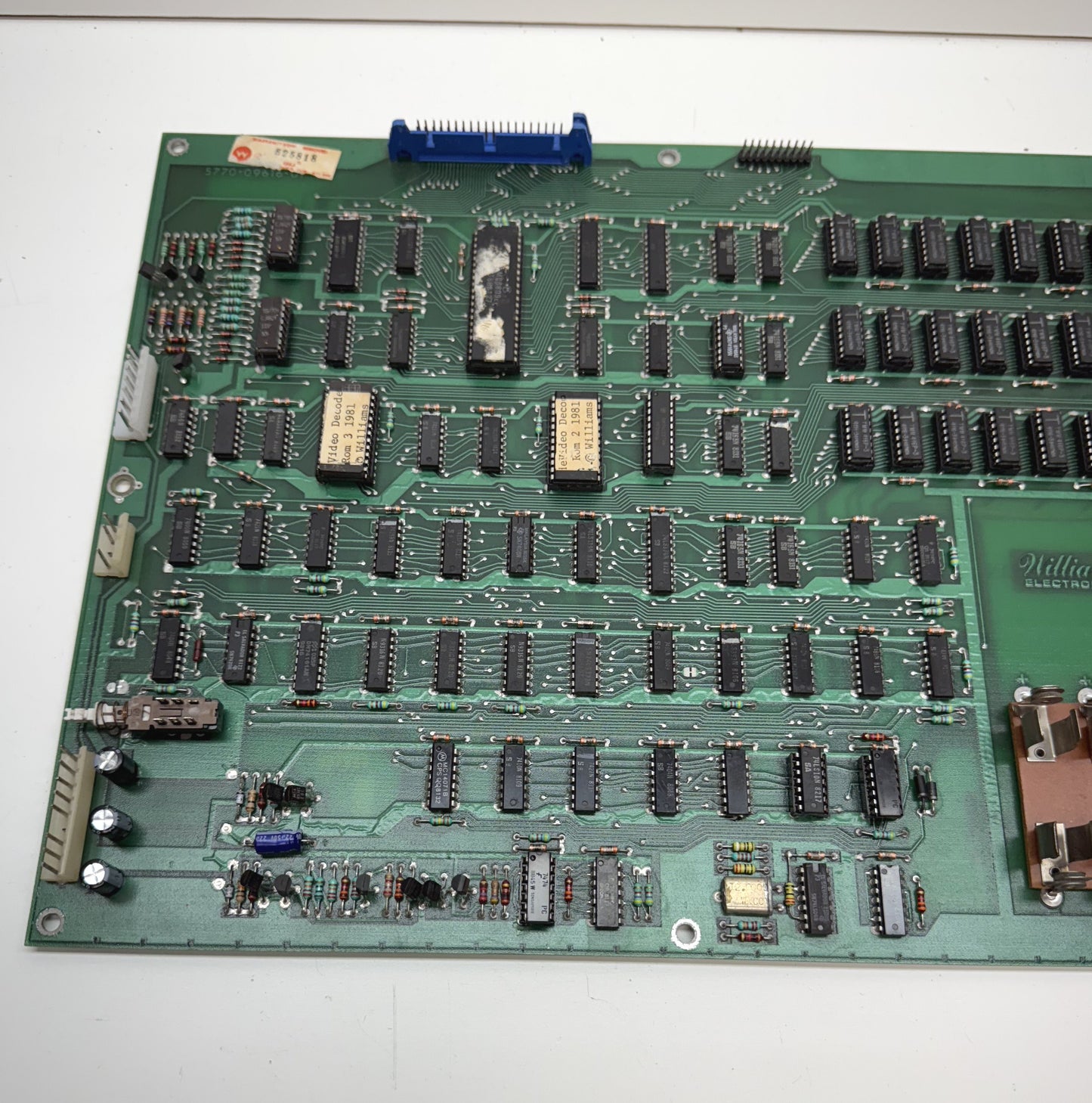 Defender CPU Board, Working, New Ram