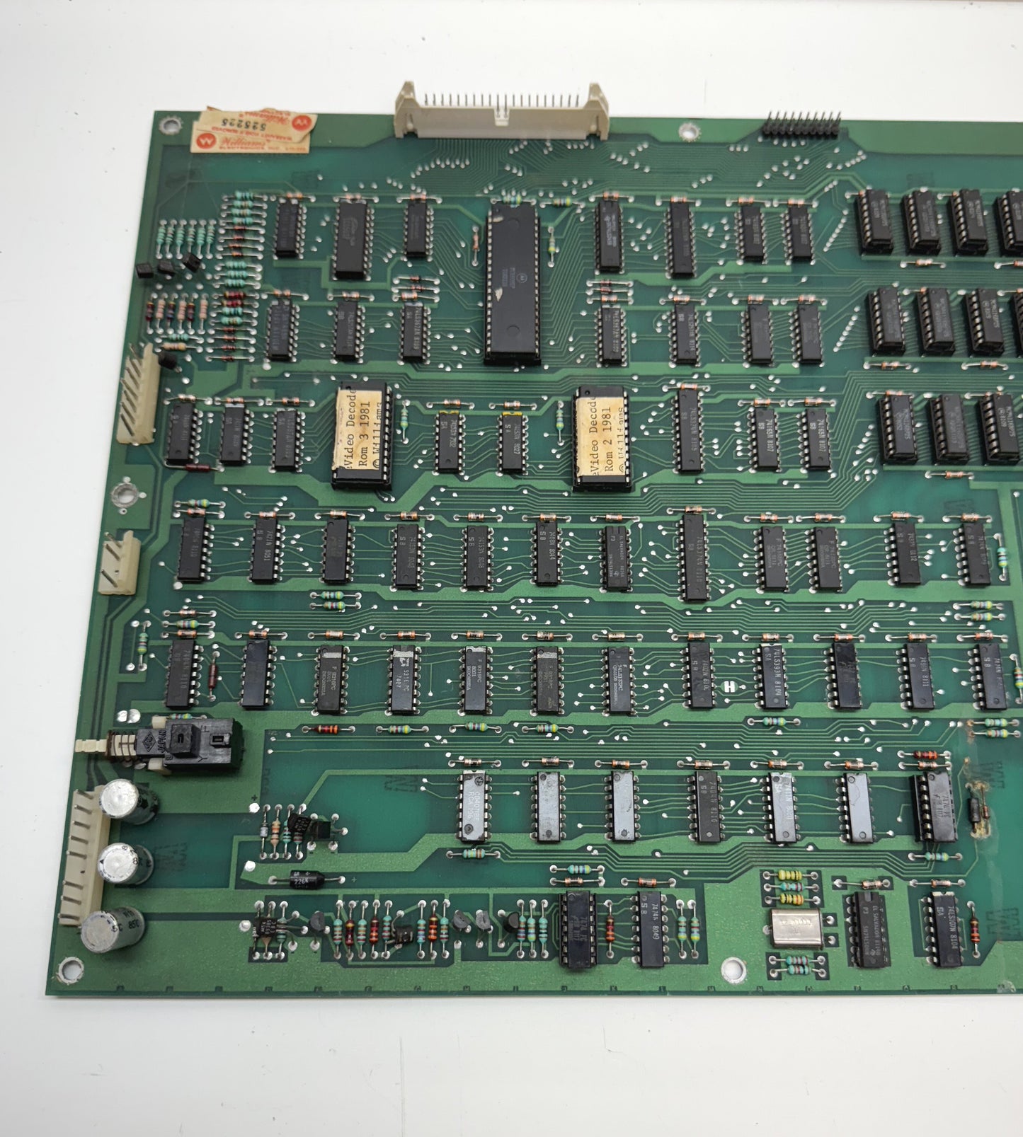 Defender CPU Board, Working