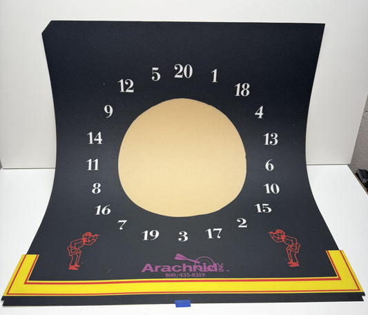 English Mark Darts Dartboard Front Art (NOS)