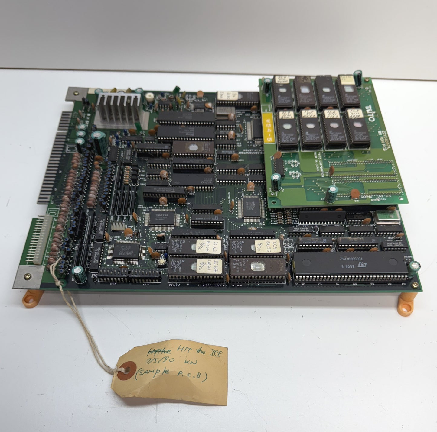 Hit the Ice Prototype Jamma Circuit Board, Works