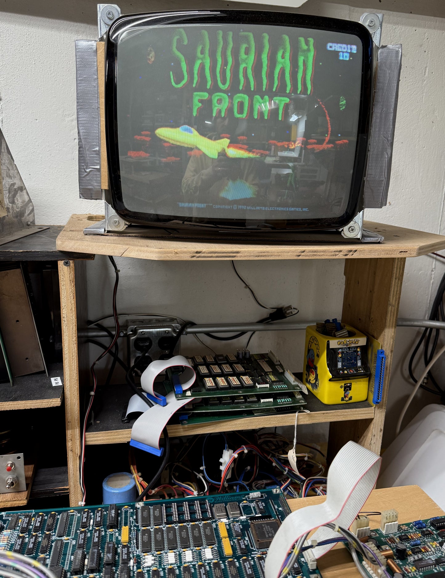 Saurian Front Jamma Circuit Board, Works