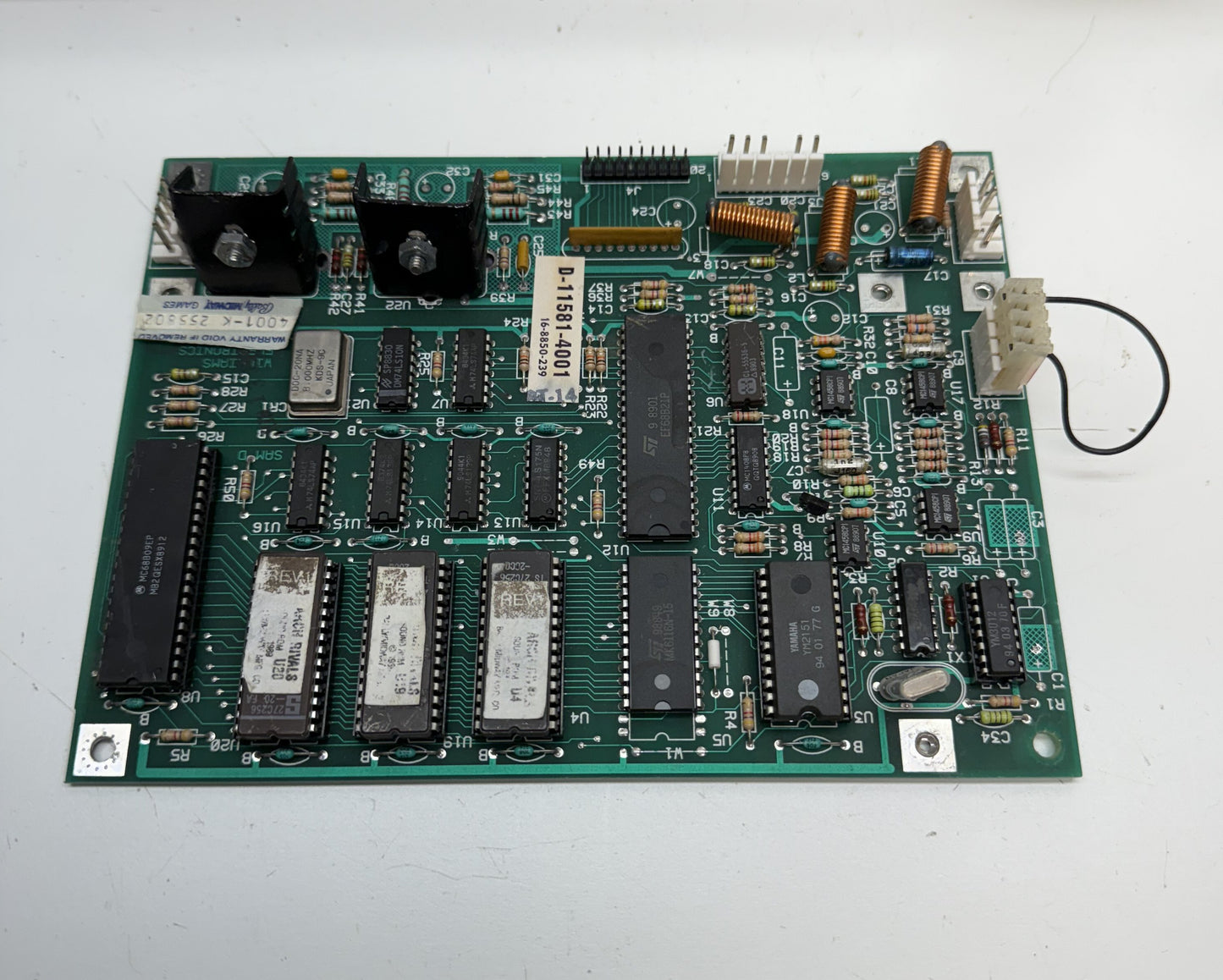 Arch Rivals Circuit Boardset, Sound Issues