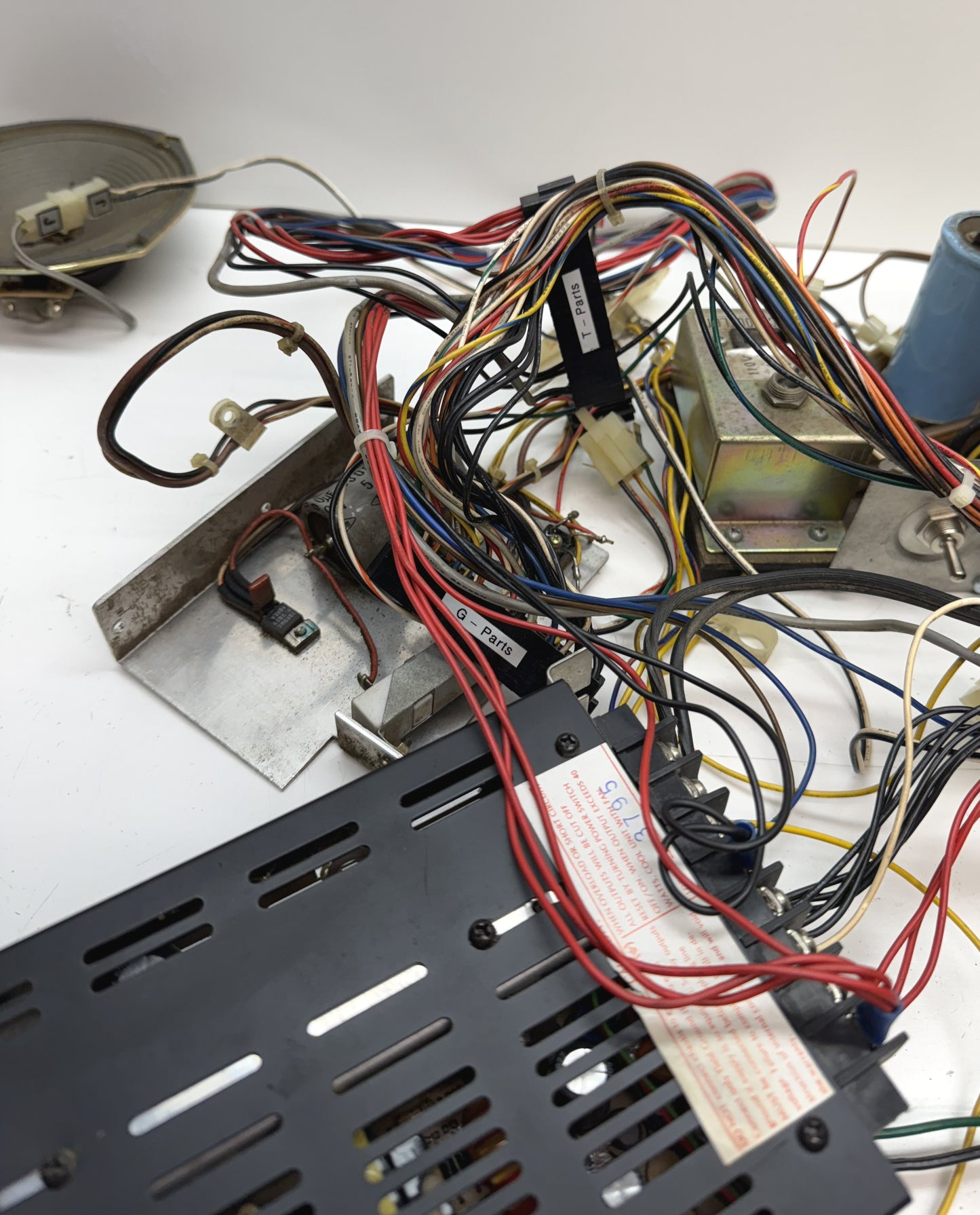 Space Invaders Cocktail Wiring Harness and Transformers (Taito)