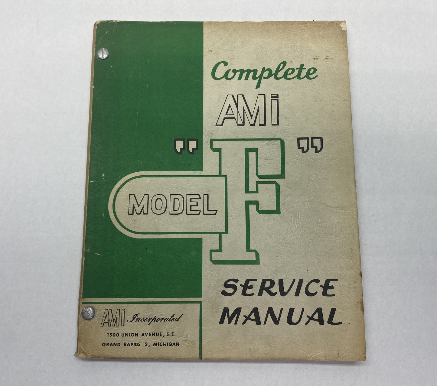 AMI Model F Service Manual