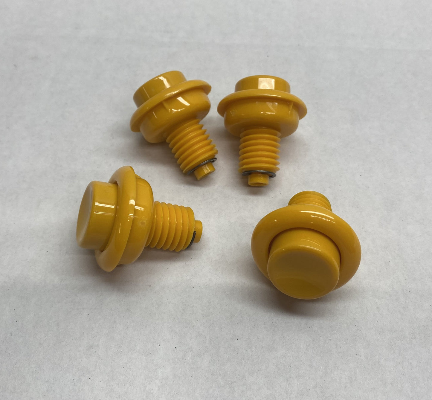 Mustard Yellow Leafswitch Button (Short)