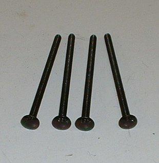 Trackball Carriage Bolts (4 Bolts)