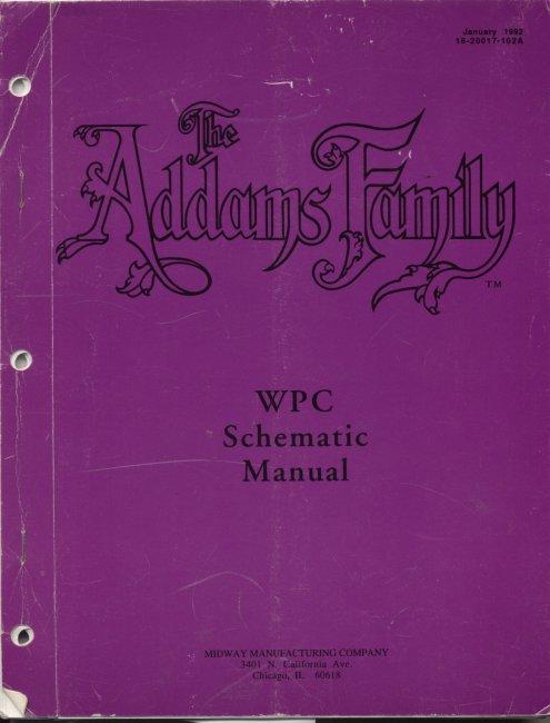 Addams Family Schematics