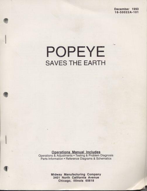 Popeye Saves the Earth