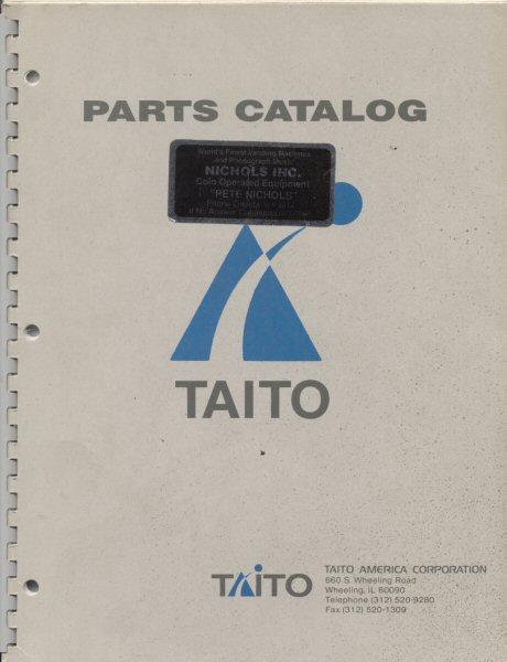 Taito Parts Catalog