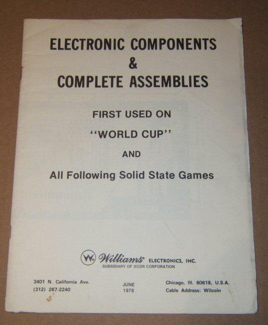 Williams Elec. Component & Comp. Assemblies