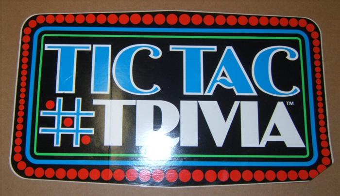 Tic Tac Trivia