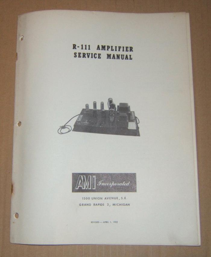 AMI R-111 Amplifier