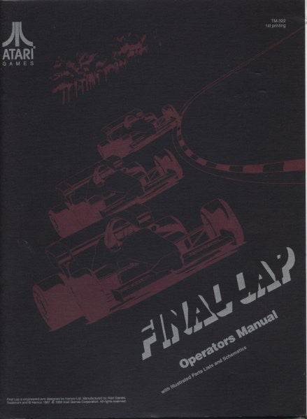 Lap Operator Final Lap – QuarterArcade.com