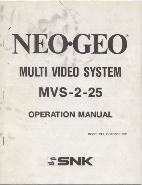 Neo Geo MVS (2-Slot)